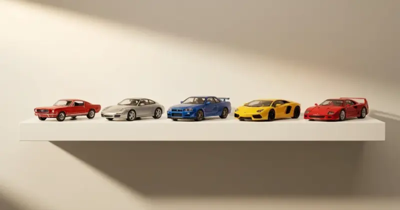 Como Começar uma Coleção de Miniaturas Colecionáveis de Carros: Guia de Compra