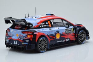Hyundai i20 Coupe WRC #8 O. Tanak / M. Jarveoja Rally Monte Carlo 2020 IXO 1:18 18RMC067C Metal - imagem 2 de 6