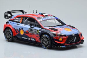 Hyundai i20 Coupe WRC #8 O. Tanak / M. Jarveoja Rally Monte Carlo 2020 IXO 1:18 18RMC067C Metal - imagem 4 de 6