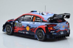 Hyundai i20 Coupe WRC #8 O. Tanak / M. Jarveoja Rally Monte Carlo 2020 IXO 1:18 18RMC067C Metal - imagem 5 de 6