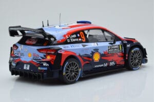 Hyundai i20 Coupe WRC #9 S. Loeb / I. Galmiche Rally Monte Carlo 2020 IXO 1:18 18RMC067B Metal - imagem 2 de 6