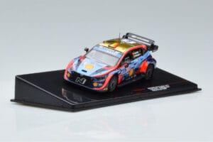 Hyundai i20 N Rally1 #11 T. Neuville / M. Wydaeghe Rally Finland 2022 IXO 1:43 RAM866 Metal - imagem 2 de 4