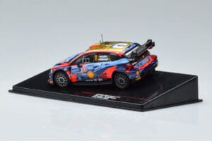 Hyundai i20 N Rally1 #11 T. Neuville / M. Wydaeghe Rally Finland 2022 IXO 1:43 RAM866 Metal - imagem 3 de 4