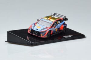 Hyundai i20 N Rally1 #11 T. Neuville / M. Wydaeghe Safari Rally Kenya 2022 IXO 1:43 RAM855 Metal - imagem 2 de 4