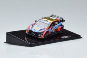 Hyundai i20 N Rally1 #8 O. Tänak / M. Järveoja Rally Finland 2022 IXO 1:43 RAM865 Metal - imagem 2 de 4