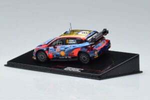 Hyundai i20 N Rally1 #8 O. Tänak / M. Järveoja Rally Finland 2022 IXO 1:43 RAM865 Metal - imagem 3 de 4