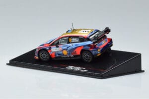 Hyundai i20 N Rally1 #8 O. Tänak / M. Järveoja Rally Italia Sardegna 2022 IXO 1:43 RAM853 Metal - imagem 3 de 4