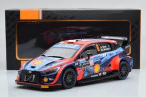 Hyundai i20 N Rally1 #8 O. Tanak / M. Jarveoja Rally Monte Carlo 2022 IXO 1:18 18RMC113 Metal - imagem 6 de 6
