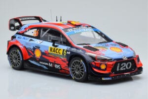 Hyundai i20 Coupe WRC #6 D. Sordo / C. del Barrio Rally Catalunya 2019 IXO 1:18 18RMC052C Metal - imagem 4 de 6