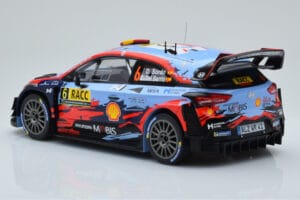 Hyundai i20 Coupe WRC #6 D. Sordo / C. del Barrio Rally Catalunya 2019 IXO 1:18 18RMC052C Metal - imagem 5 de 6