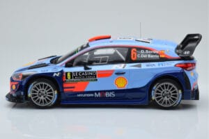 Hyundai i20 Coupe WRC #6 D. Sordo / C. del Barrio Rally Monte Carlo 2018 IXO 1:18 18RMC030C Metal - imagem 3 de 6