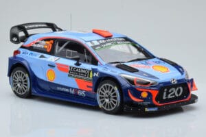 Hyundai i20 Coupe WRC #6 D. Sordo / C. del Barrio Rally Monte Carlo 2018 IXO 1:18 18RMC030C Metal - imagem 4 de 6