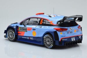 Hyundai i20 Coupe WRC #6 D. Sordo / C. del Barrio Rally Monte Carlo 2018 IXO 1:18 18RMC030C Metal - imagem 5 de 6