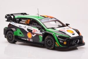 Hyundai i20 N Rally1 #11 T. Neuville / M. Wydaeghe Rally Croatia 2023 IXO 1:18 18RMC160A Metal - imagem 4 de 6