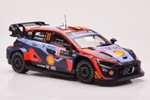 Hyundai i20 N Rally1 #11 T. Neuville / M. Wydaeghe Rally Monte Carlo 2023 IXO 1:18 18RMC153A Metal - imagem 4 de 6