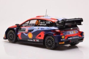 Hyundai i20 N Rally1 #11 T. Neuville / M. Wydaeghe Rally Monte Carlo 2023 IXO 1:18 18RMC153A Metal - imagem 5 de 6