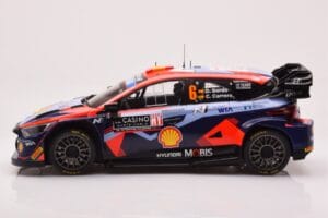 Hyundai i20 N Rally1 #6 D. Sordo / C. Carrera Rally Monte Carlo 2023 IXO 1:18 18RMC153B Metal - imagem 3 de 6