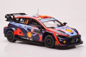 Hyundai i20 N Rally1 #6 D. Sordo / C. Carrera Rally Monte Carlo 2023 IXO 1:18 18RMC153B Metal - imagem 4 de 6