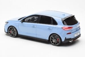 Hyundai i30 N Azul Claro Otto 1:18 OT425 Resina - imagem 5 de 6