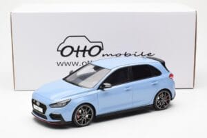 Hyundai i30 N Azul Claro Otto 1:18 OT425 Resina - imagem 6 de 6