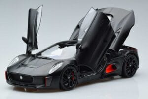 Jaguar C-X75 Preto Almost Real 1:18 810605 Metal - imagem 2 de 7