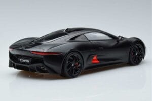 Jaguar C-X75 Preto Almost Real 1:18 810605 Metal - imagem 3 de 7