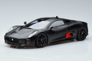 Jaguar C-X75 Preto Almost Real 1:18 810605 Metal