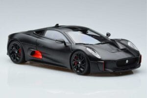 Jaguar C-X75 Preto Almost Real 1:18 810605 Metal - imagem 5 de 7