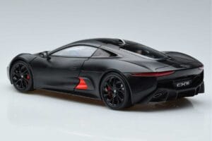 Jaguar C-X75 Preto Almost Real 1:18 810605 Metal - imagem 6 de 7