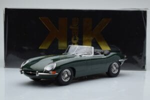 Jaguar E-Type Series 1 Roadster Verde KK-Scale 1:18 KKDC180481 Metal - imagem 6 de 6
