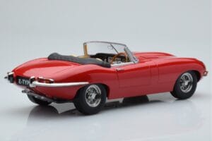 Jaguar E-Type Series 1 Roadster Vermelho KK-Scale 1:18 KKDC180482 Metal - imagem 2 de 6