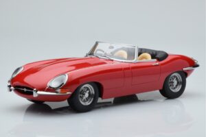 Jaguar E-Type Series 1 Roadster Vermelho KK-Scale 1:18