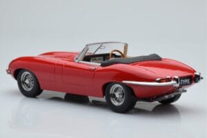 Jaguar E-Type Series 1 Roadster Vermelho KK-Scale 1:18 KKDC180482 Metal - imagem 5 de 6