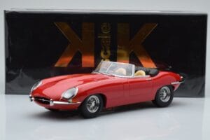 Jaguar E-Type Series 1 Roadster Vermelho KK-Scale 1:18 KKDC180482 Metal - imagem 6 de 6