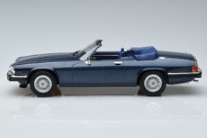 Jaguar XJS V12 Cabriolet Azul Metálico Edição Limitada Norev 1:18 182636 Metal - imagem 3 de 6