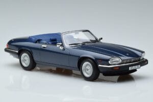 Jaguar XJS V12 Cabriolet Azul Metálico Edição Limitada Norev 1:18 182636 Metal - imagem 4 de 6