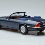 Jaguar XJS V12 Cabriolet Azul Metálico Edição Limitada Norev 1:18 182636 Metal - image 5 of 6