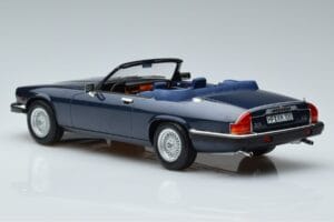 Jaguar XJS V12 Cabriolet Azul Metálico Edição Limitada Norev 1:18 182636 Metal - imagem 5 de 6