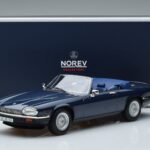 Jaguar XJS V12 Cabriolet Azul Metálico Edição Limitada Norev 1:18 182636 Metal - image 6 of 6