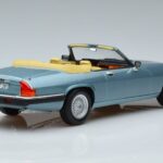 Jaguar XJS V12 Cabriolet Azul Claro Metálico Norev 1:18 182635 Metal - image 2 of 6
