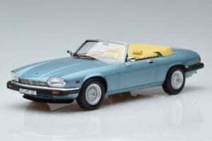 Jaguar XJS V12 Cabriolet Azul Claro Metálico Norev 1:18 182635 Metal