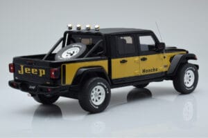 Jeep Gladiator Honcho Preto GT Spirit 1:18 GT422 Resina - imagem 2 de 6
