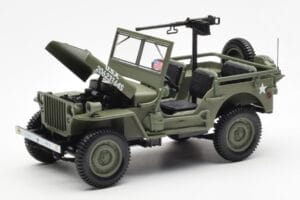 Jeep Willys MB US Army D-Day 1944 Norev 1:18 189016 Metal - imagem 2 de 10