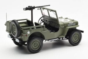 Jeep Willys MB US Army D-Day 1944 Norev 1:18 189016 Metal - imagem 3 de 10
