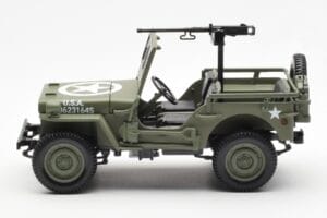 Jeep Willys MB US Army D-Day 1944 Norev 1:18 189016 Metal - imagem 4 de 10