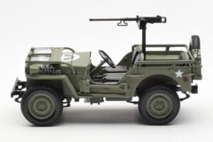 Jeep Willys MB US Army D-Day 1944 Norev 1:18 189016 Metal - imagem 5 de 10