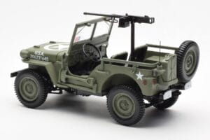 Jeep Willys MB US Army D-Day 1944 Norev 1:18 189016 Metal - imagem 9 de 10
