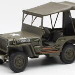 Jeep Willys Com Capota De Lona UT Models 1:18