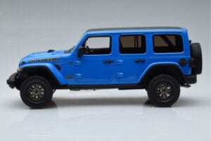 Jeep Wrangler Rubicon 392 Azul GT Spirit 1:18 GT371 Resina - imagem 3 de 6