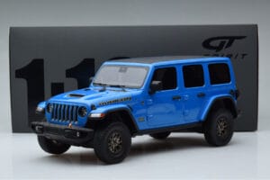Jeep Wrangler Rubicon 392 Azul GT Spirit 1:18 GT371 Resina - imagem 6 de 6